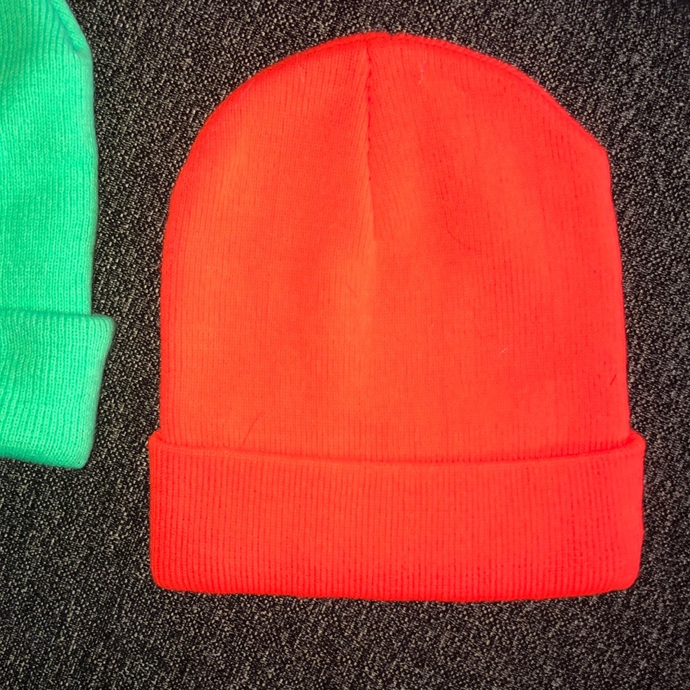 Neon beanies
